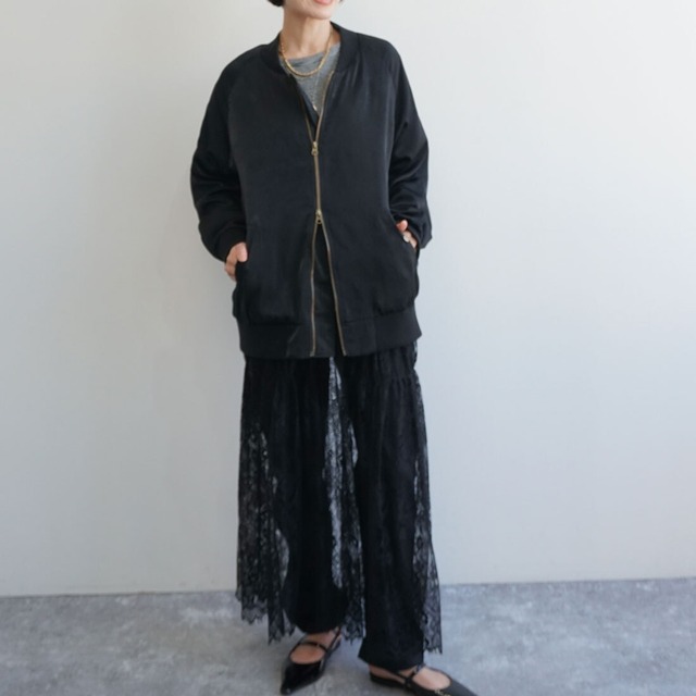 レースギャザースカート　