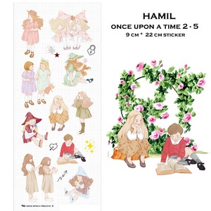 HM240E HAMIL ハミル 【ONCE UPON A TIME 2-5】マット 透明 ステッカー