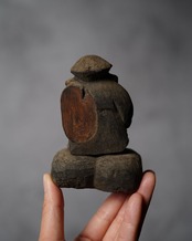 大黒天　木彫　/　明治期