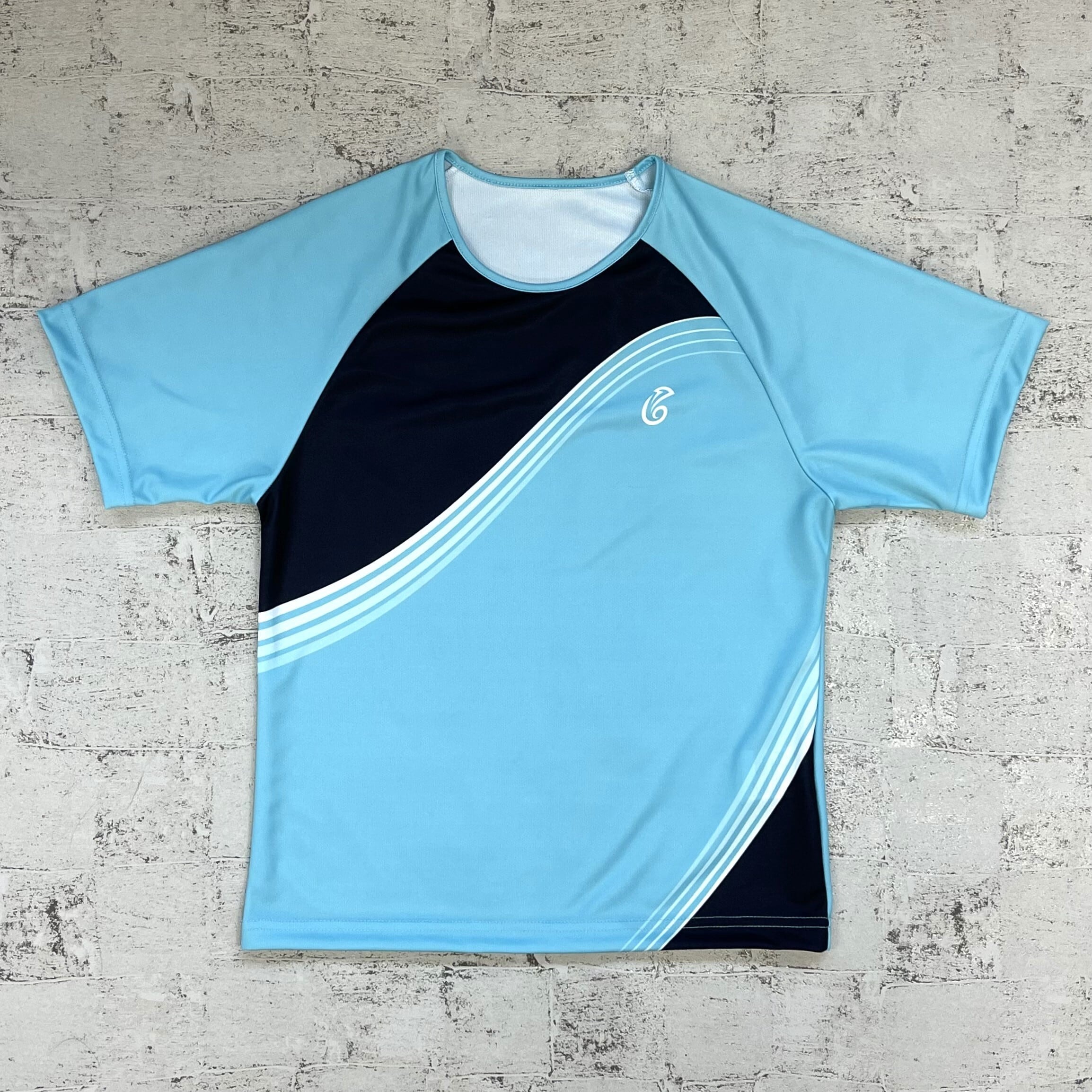 ジュニア 女子 ゲームシャツ 25JLSC【blue × navy】