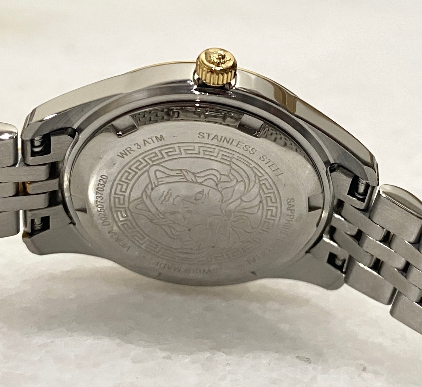 VERSACE ヴェルサーチェ レディース 腕時計 VE9CA1025 グレカタイム