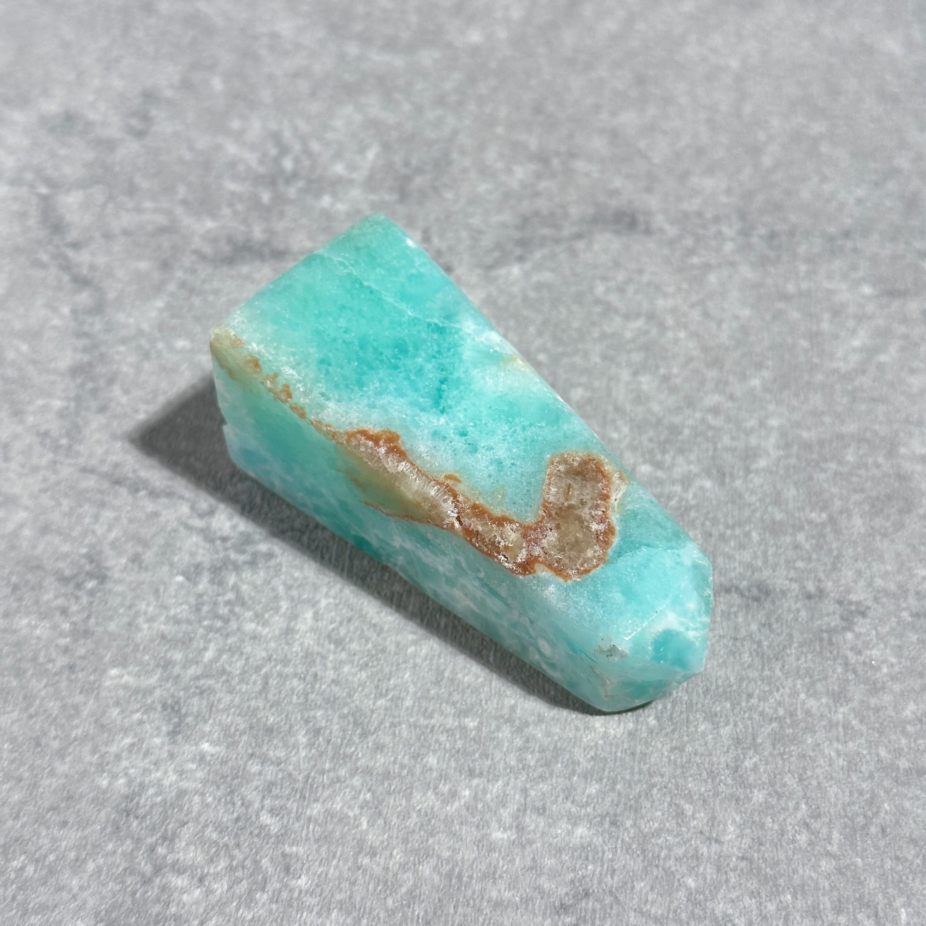 高品質】ブルーアラゴナイト タワー11◇Blue Aragonite◇天然石・鉱物