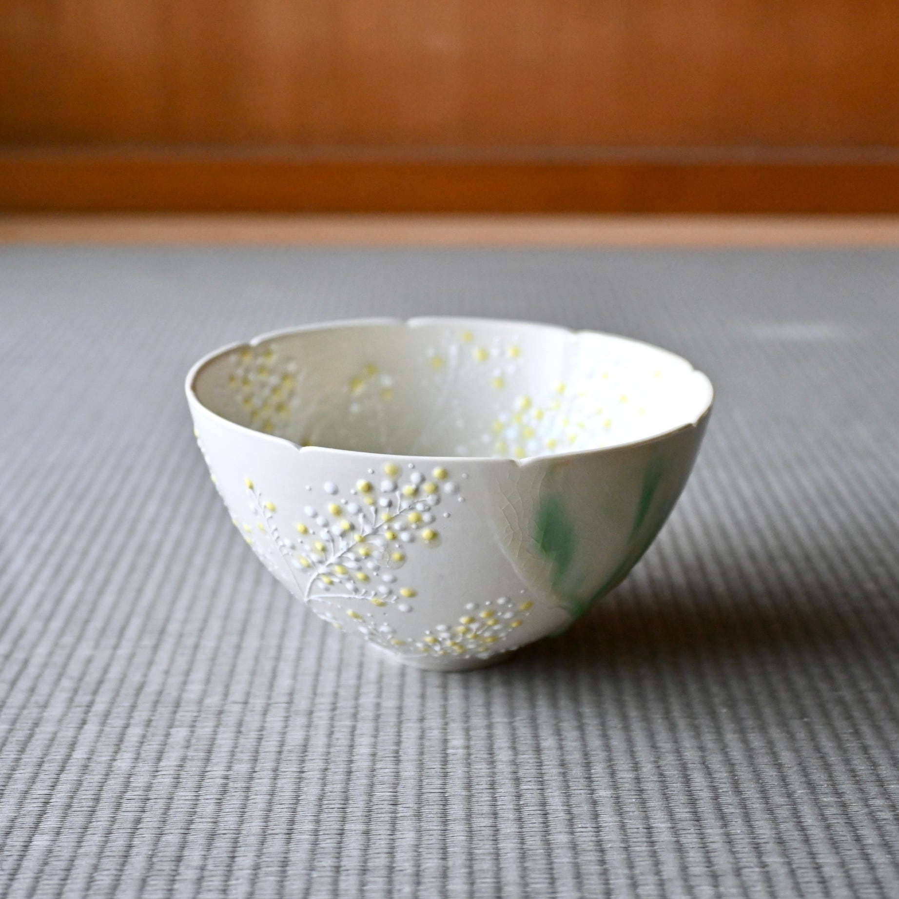 水辺のミモザどんぶり