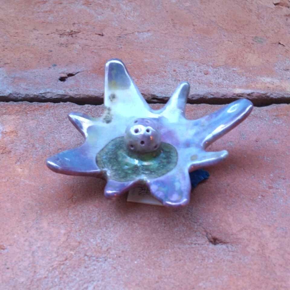 加藤文子 - #2 花のオブジェ(陶)