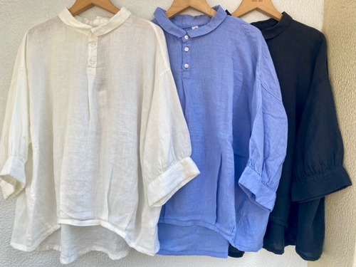 DMG ブロカント　バロンシャツリネン