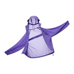 Full zip-up long sleeve hooded parka ◇4color H0729