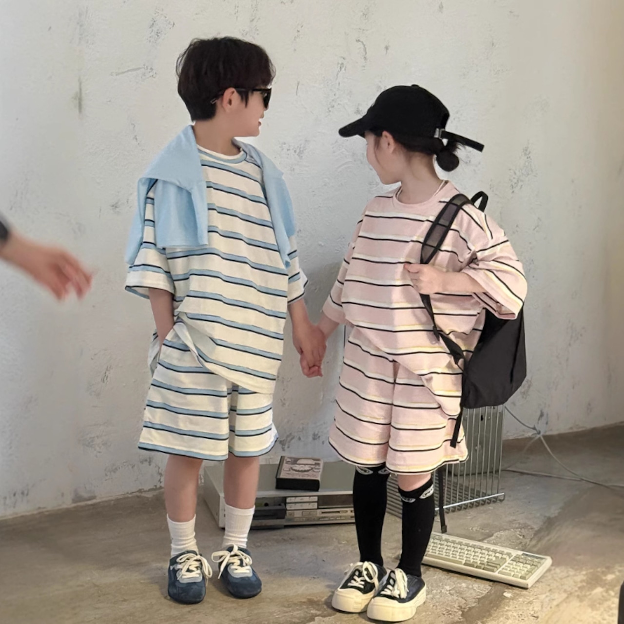 夏韓国風ボーダーセット