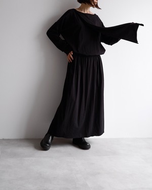 MM6 Maison Margiela  LAYERED LONG DRESS