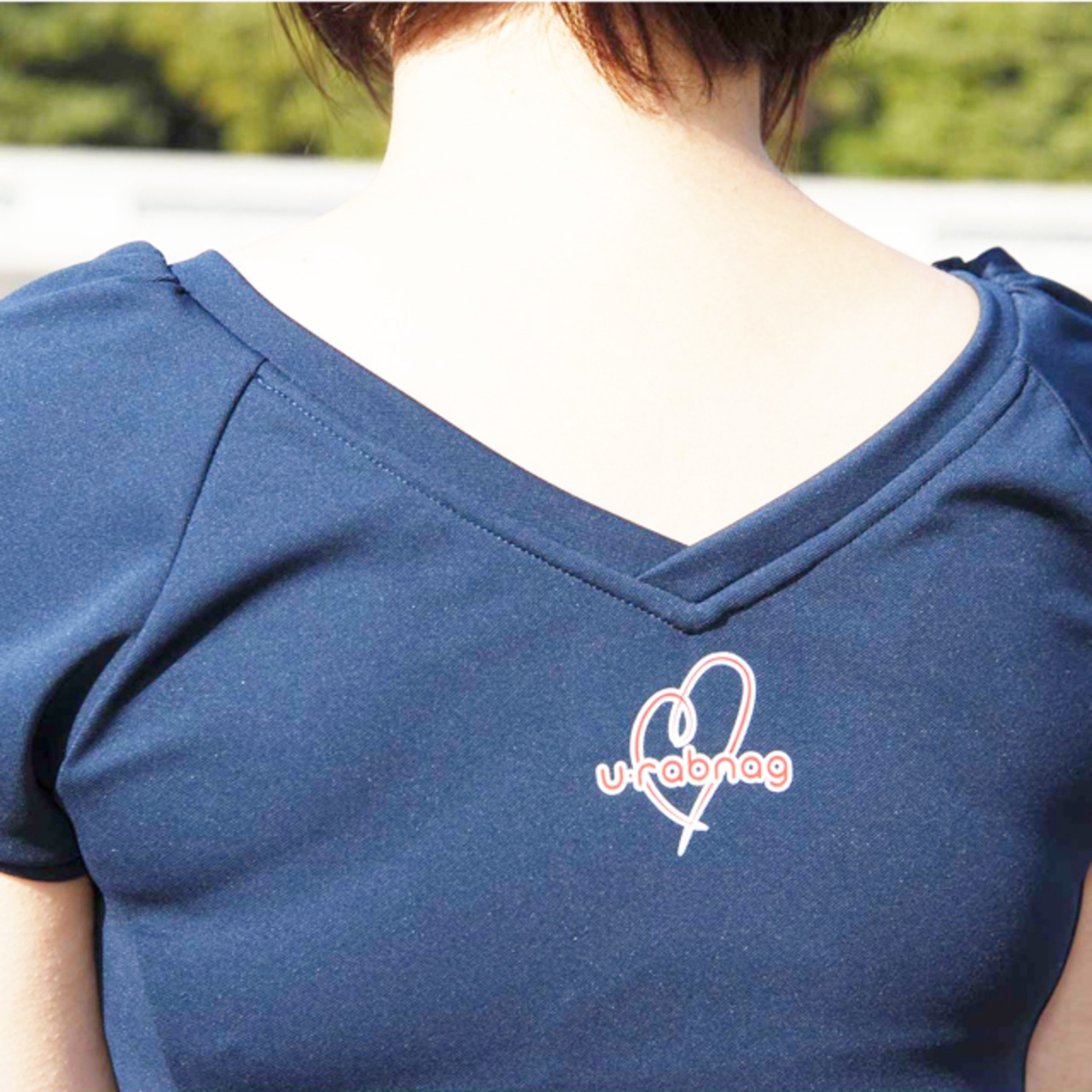 パフスリーブTシャツ ネイビー | urabnag