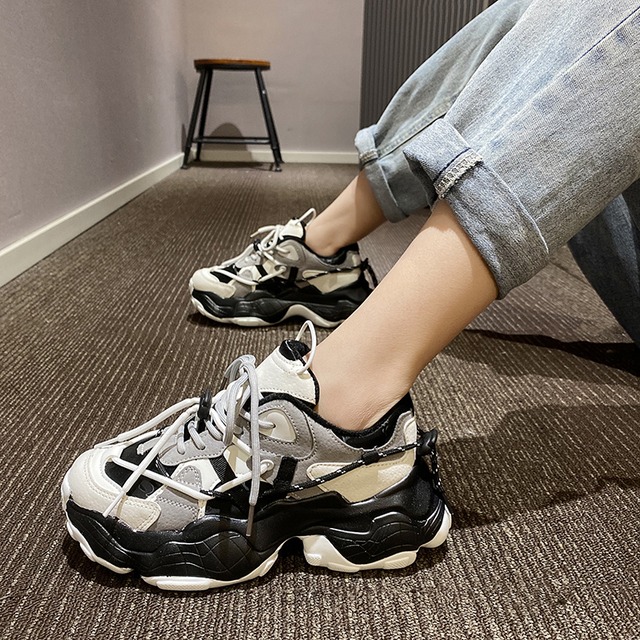 レッドレースカラーカジュアル 靴 シューズ フェイクシューズ73427812617