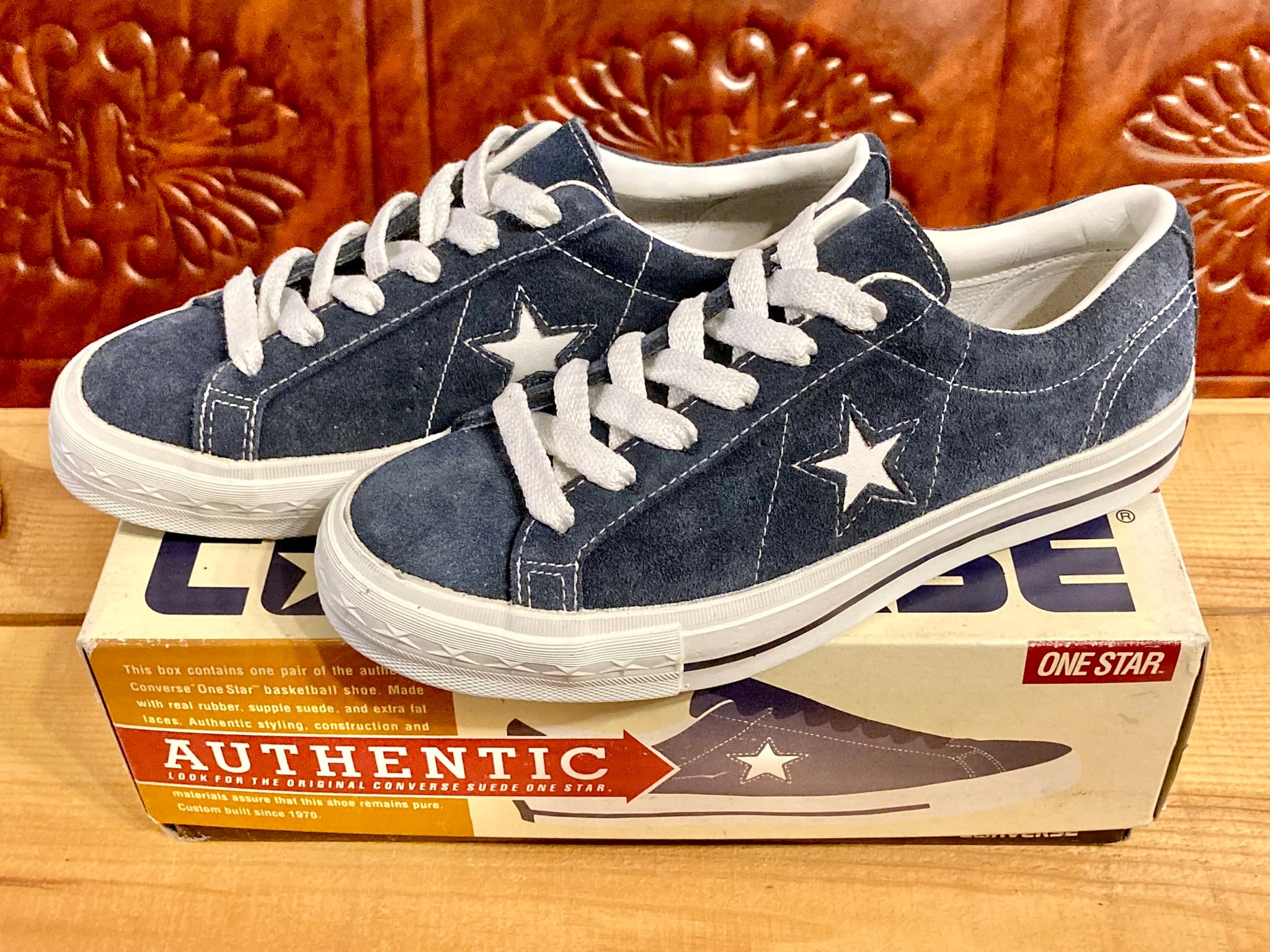 converse（コンバース） ONE STAR（ワンスター） スエード ネイビー 5 24cm 237 | freestars powered by  BASE