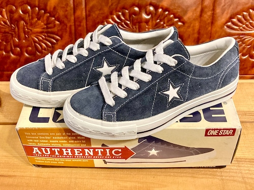 converse（コンバース） ONE STAR（ワンスター） スエード ネイビー 5 24cm 237