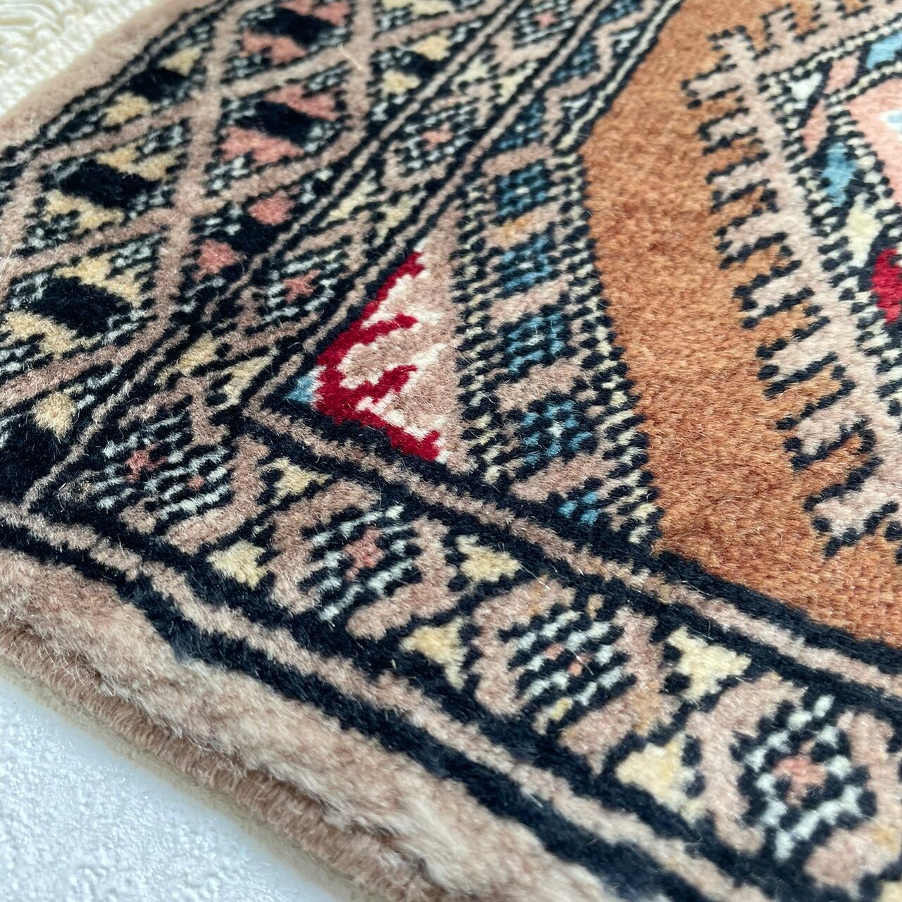 ヴィンテージラグ｜ランナー vintage rug runner * キャメルブラウン camel brown [rra005] ラグの間