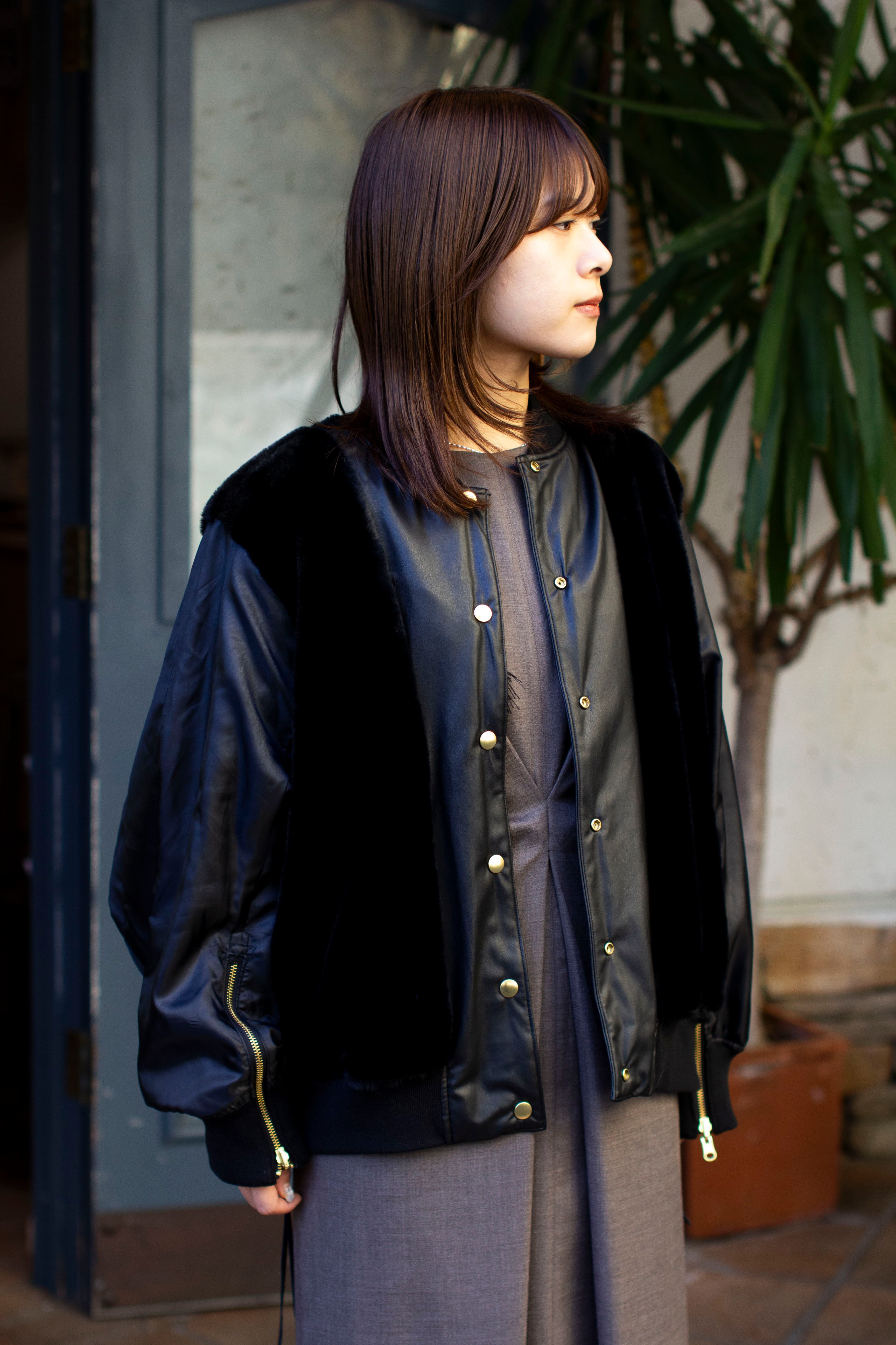 FUMIE=TANAKA フミエタナカ fringe BL F25A07（KHAKI） | ANERCA & L.I.V