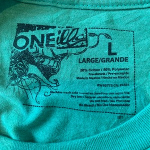 【O'NEILL】 Tシャツ L アメリカ古着 ビッグロゴ USA直輸入