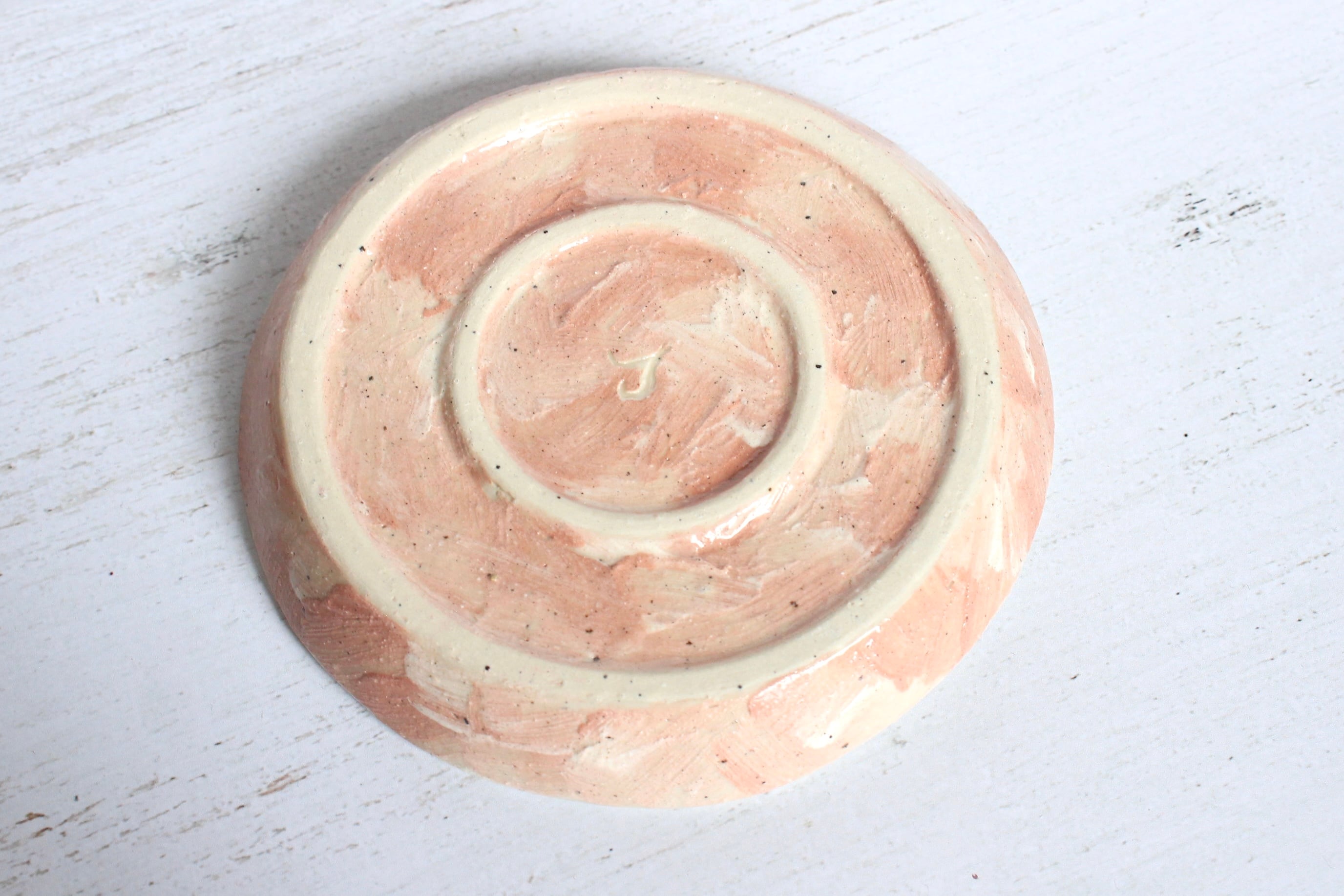 Dessert Plate -Rose pink-