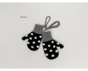 韓国子供服 / 26winter / VANILLA BUNNY / ドットミトン / キッズ / 冬服 *FREE*