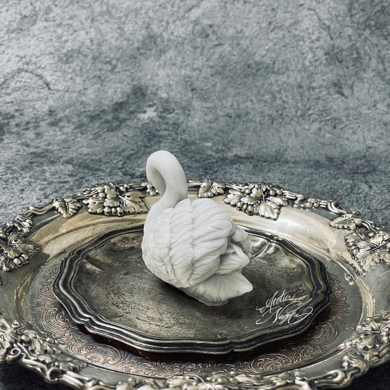 立体スワンc シリコンモールド | シリコンモールド・クレイクラフト