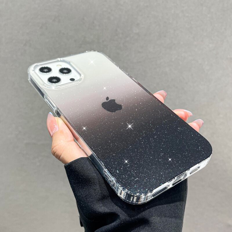 iPhone14 Pro Max/13/12ケース 星空モチーフ クリア キラキラ iPhone14 Pro Max/13/12ケース 星空モチーフ クリア キラキラ