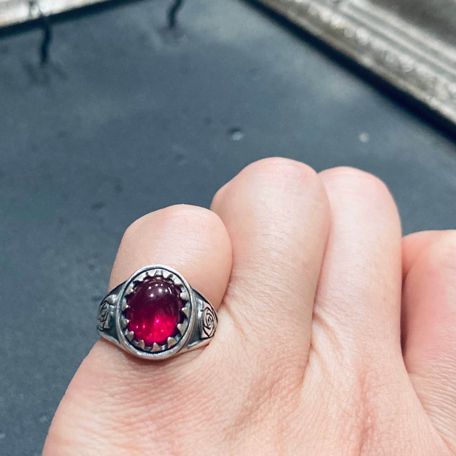 サイズ14.5新品未使用Lab Grown Ruby（人工培育ルビー）リング指輪 非加熱ルビー リング（指輪） ｜ RR00775 – 大阪心斎橋 宝寿堂〈HOUJUDO〉