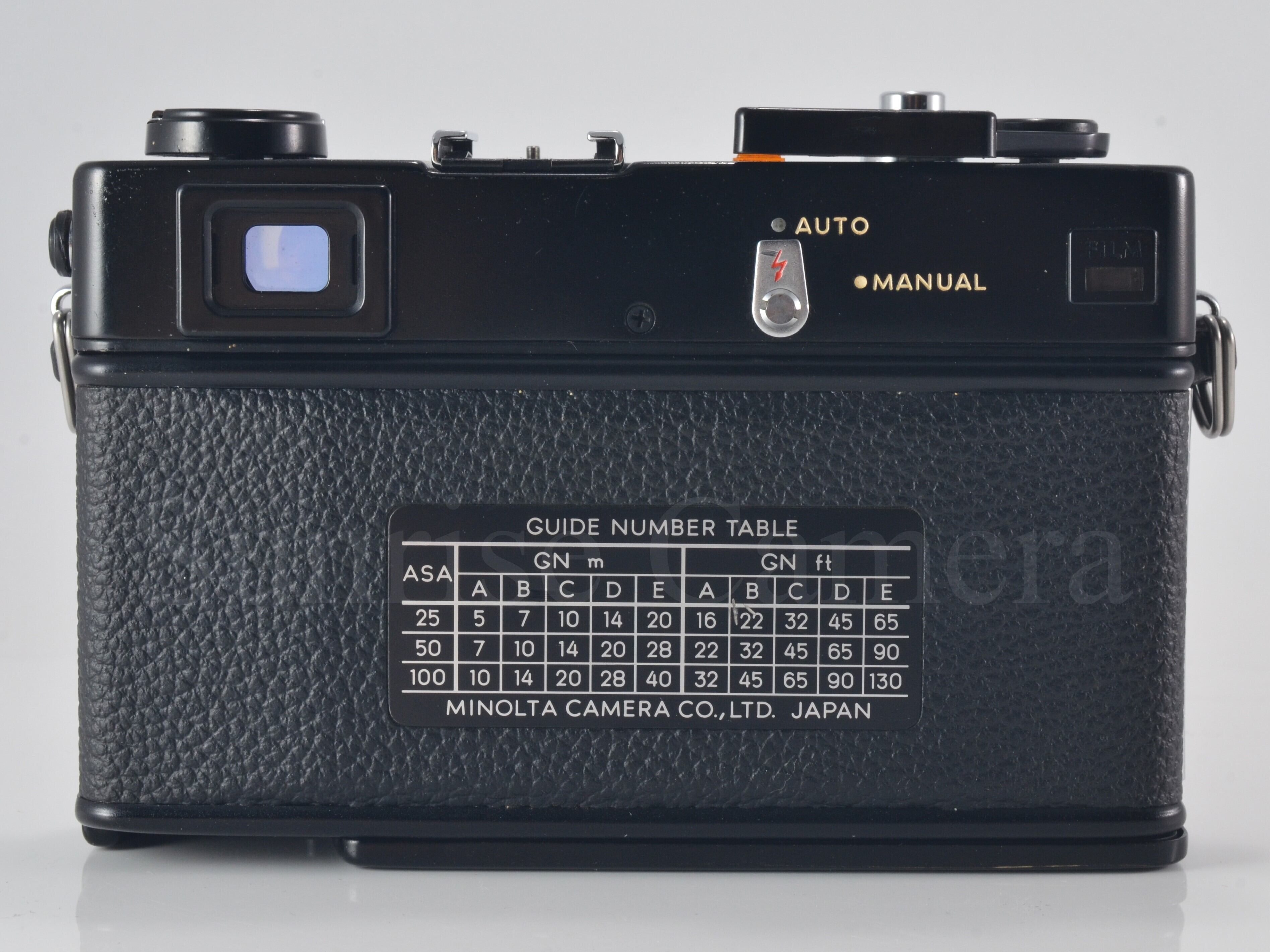 MINOLTA Hi-MATIC E ブラック / ROKKOR 40mm F1.7 ミノルタ (55520