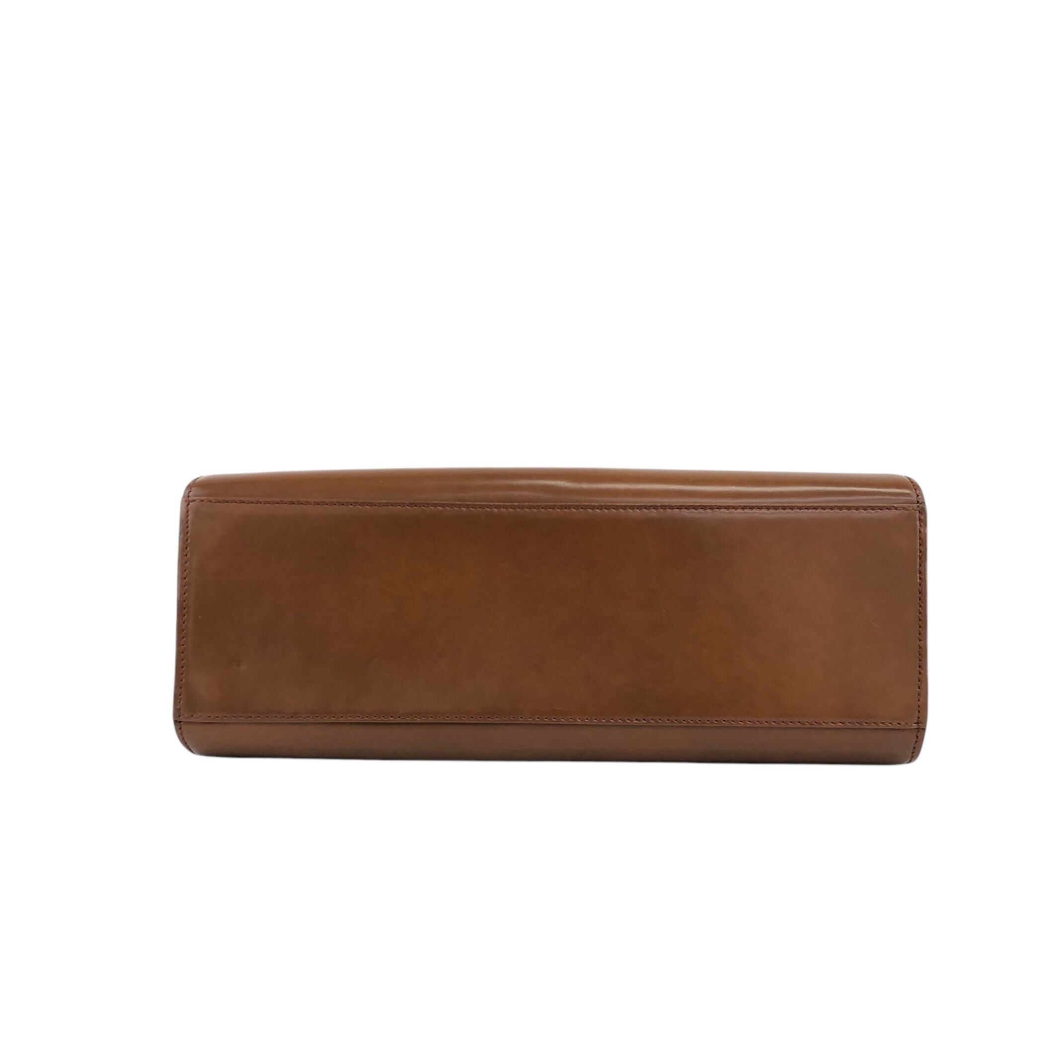 Cartier カルティエ パンテール ハンドバッグ ブラウン レザー vintage