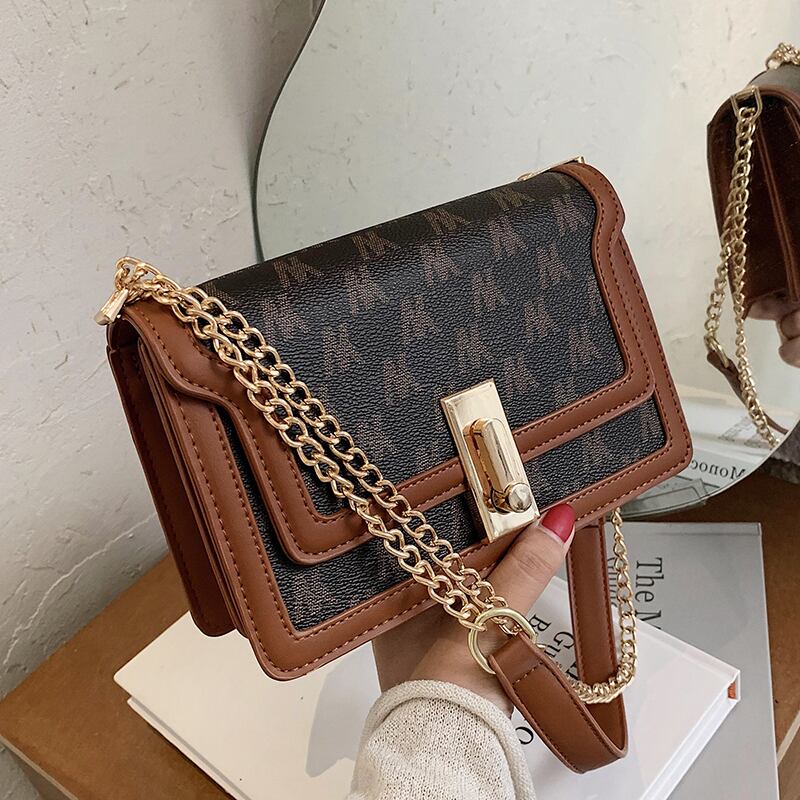 センススモールバッグメス2020秋冬新流行ファッションワイルドインチェーンメッセンジャーバッグネットレッドスモールスクエアバッグ Tiancai_Wing_Bag64590582906