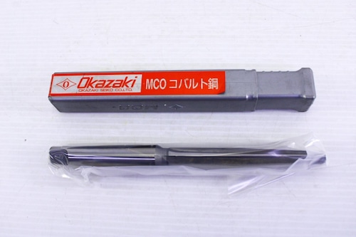 ●【未使用】Okazaki/岡崎精工 MCO コバルト鋼 ブリッジリーマ BR140 切削（2）【10736667】