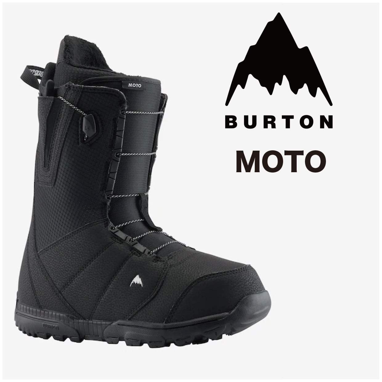 23-24年モデル BURTON .『 MOTO 』. Black . バートン . モト ...