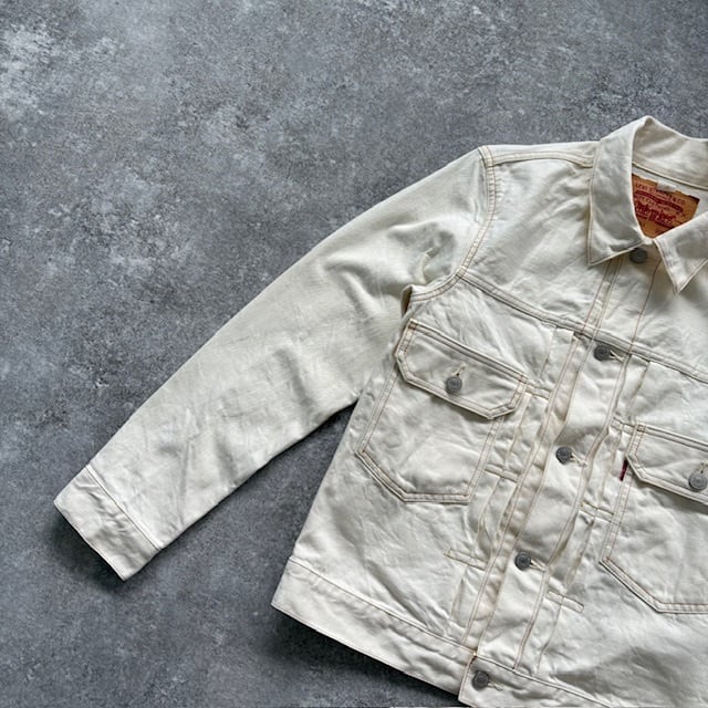 Levi's】70584 リーバイス セカンド ホワイトデニムジャケット
