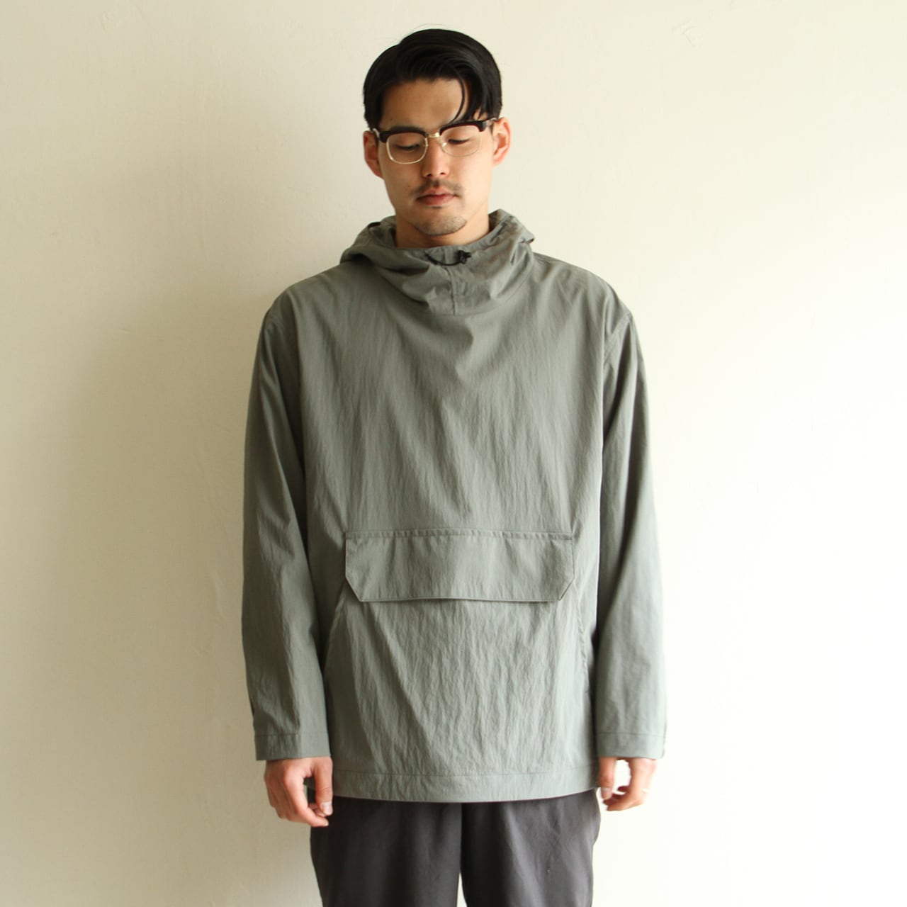 STILL BY HAND【mens】nylon anorak | Terminal