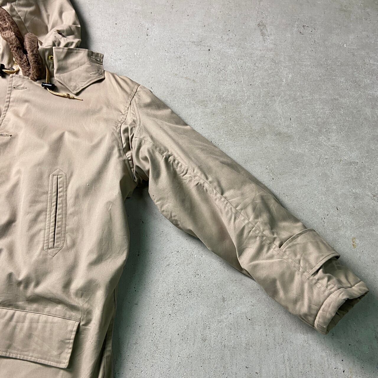 70年代 JOS.A.BANK B9タイプ ラビットフードコート メンズXL相当 古着