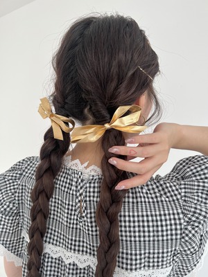 【GiGi viora】twinkle ribbon clip