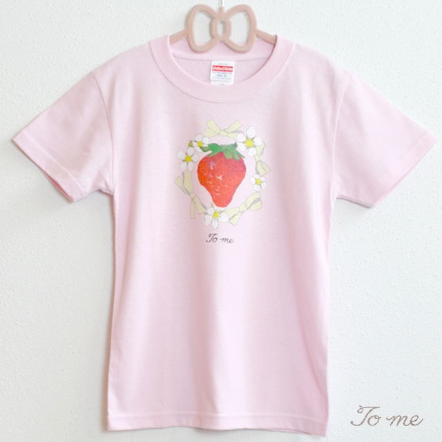 ストロベリーリング Tシャツ 100~140 / To me