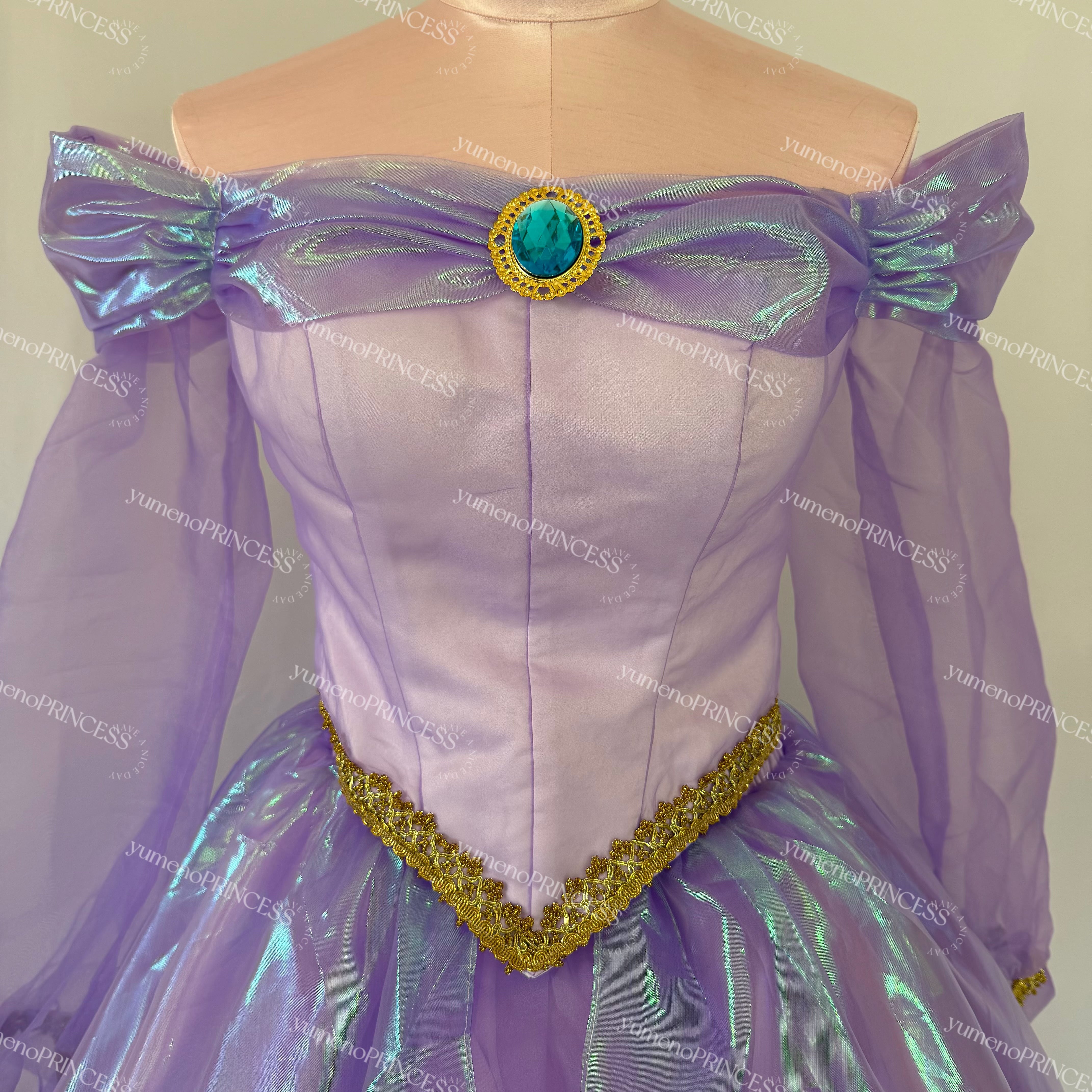 dハロ ジャスミン パープルドレス オーダーメイド衣装 | yumenoPRINCESS