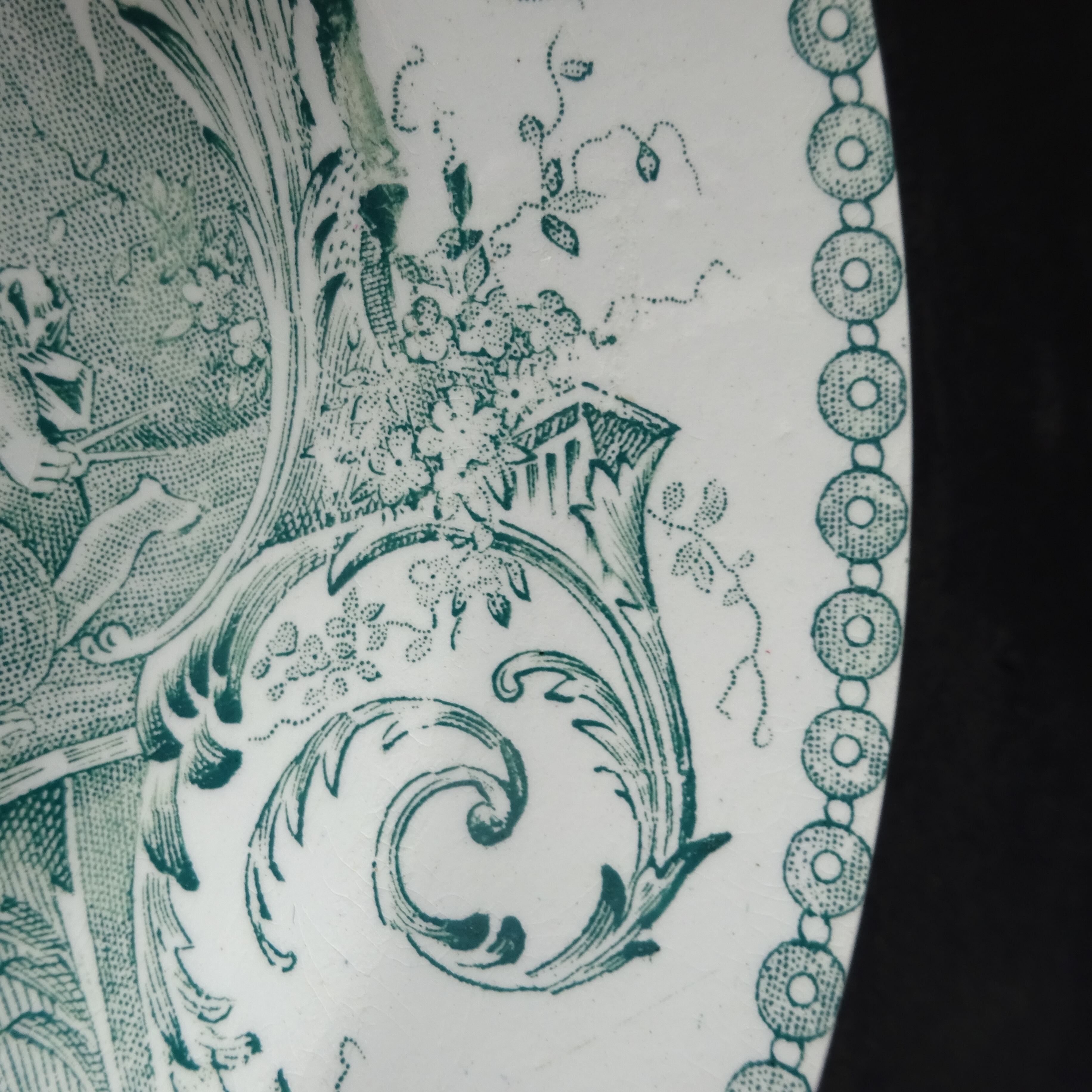 【 Épuisé 】Saint Amand modèle《TRIANON》assiette creuse (A)