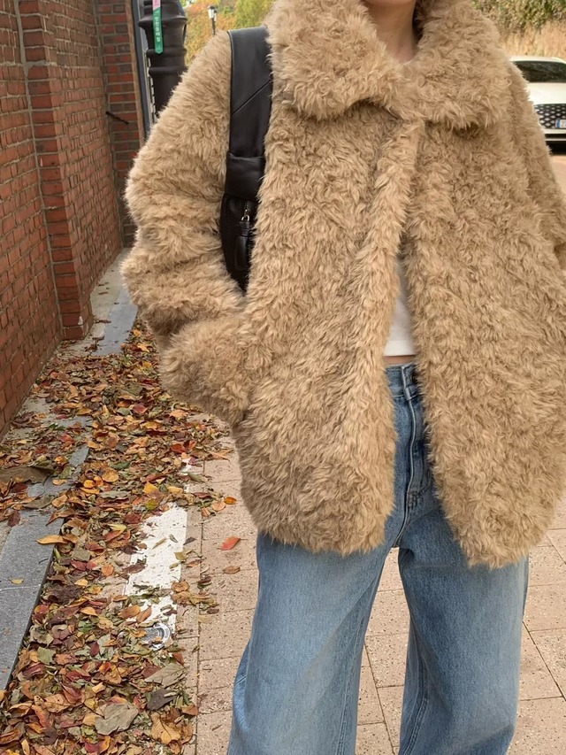 (予約) HAUS / Ness fur jacket