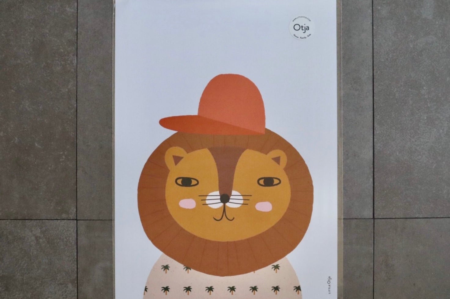 専用】Konges Slojdポスターアルファベット&ナンバー ABC Wooden Block