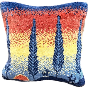 ギャッベ クッションカバー / Gabbeh Cushion Cover　37cmx38m