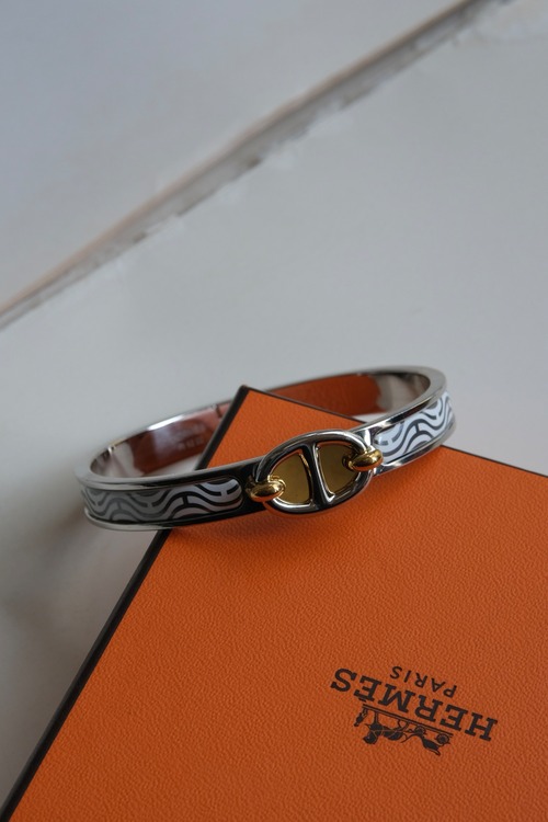 IORI／"HERMES"bangle／Mini Clic Chaine d'Ancre bracelet