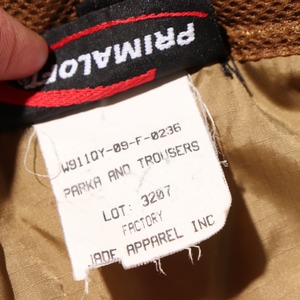 美品 M-R 09年 WILDTHINGS USMC プリマロフト コヨーテブラウン ワイルドシングス プリマロフト PRIMALOFT 茶色