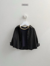 〖取寄〗韓国子供服 / 26winter / Digreen / モナチェックシャツ / キッズ / 冬服 *S~2XL*