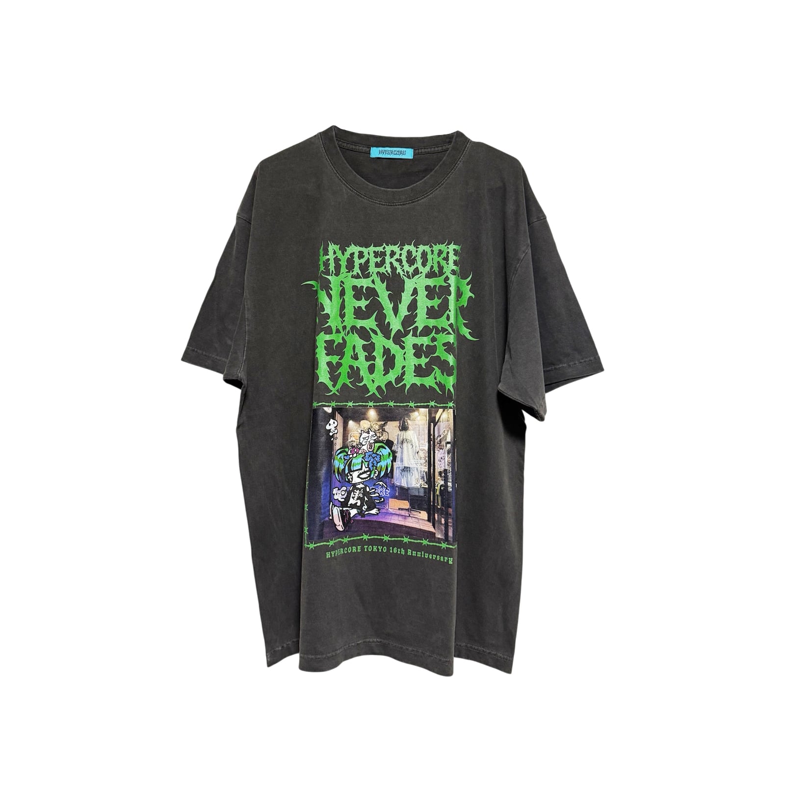 ハートを返してよ-THE GAME- Tシャツ / アッシュブラック（HCT-447ASH