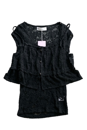 【SALE】 Nora Lily elle/ between layers/ BLACK