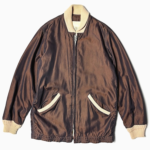 Vintage 50～60's【Bill BENTON】Satin Jacket