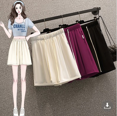 【大きいサイズL-4XL】【春夏新作】ファッションパンツ♪ホワイト/パープル/ブラック3色展開◆#sedmvm-2306117