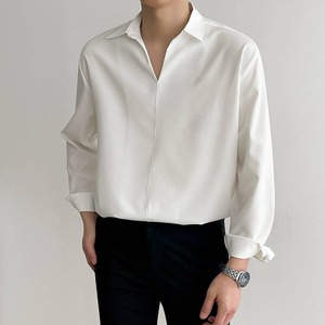 Vネックプルオーバーシャツ　MT0080018