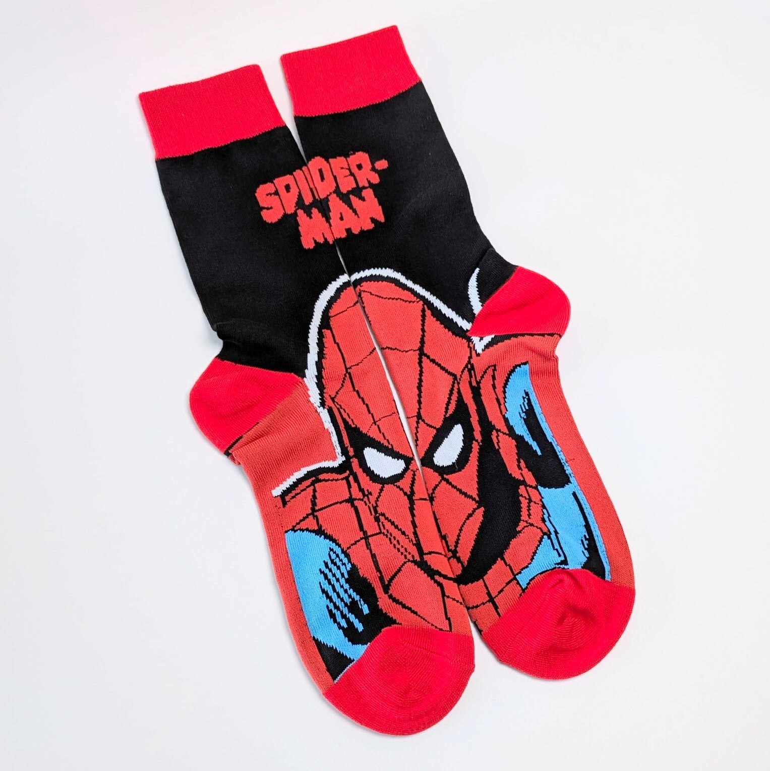 【 crew socks / クルーソックス 】『 MARVEL / マーベルコミックス / スパイダーマン 』 靴下 / ソックス〚アメリカン雑貨 アメトイ〛