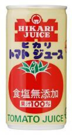 30本　トマトジュース・無塩 １９０ｇ　ヒカリ