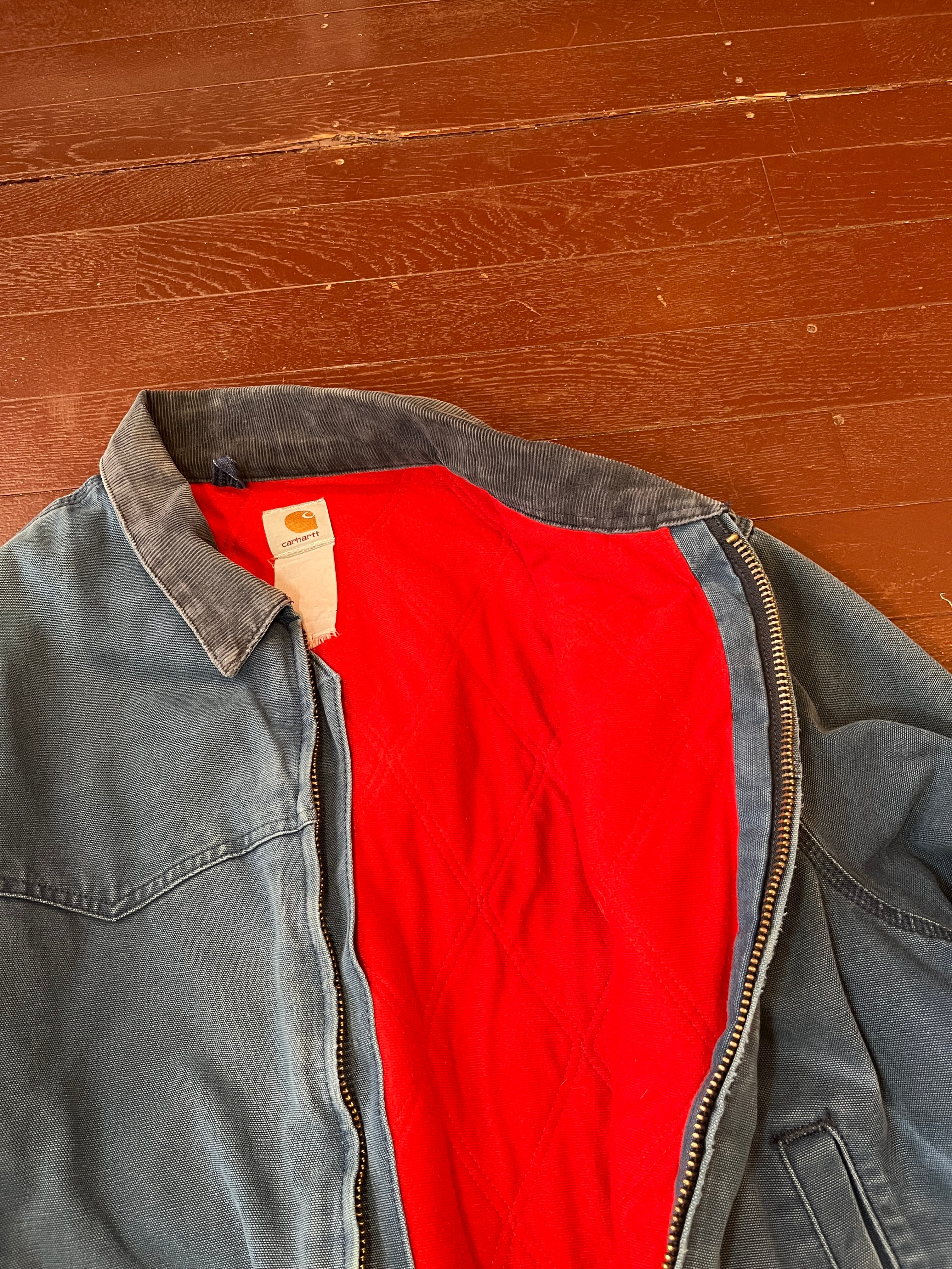 00's Carhartt Santa Fe JKT カーハート サンタフェ ネイビー L〜XL